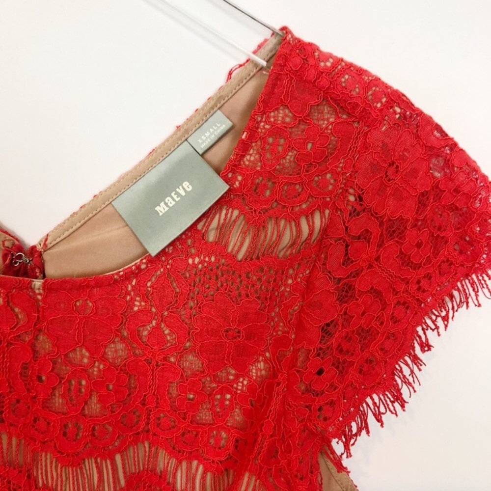 ANTHRO // MAEVE • Katrine Peplum Top Size X Small - Picture 5 of 7